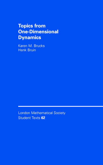 Topics from One-Dimensional Dynamics (Hardback) 9780521838962