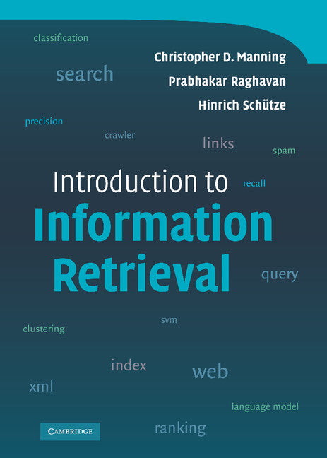 Introduction to Information Retrieval (Hardback) 9780521865715