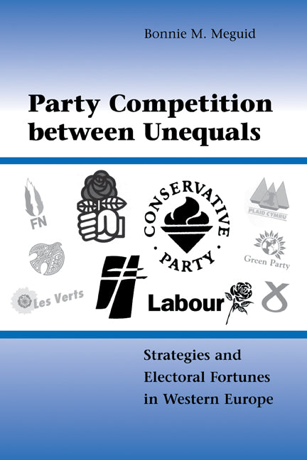 Party Competition between Unequals; Strategies and Electoral Fortunes in Western Europe (Hardback) 9780521887656
