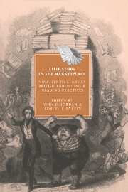 Literature in the Marketplace; Nineteenth-Century British Publishing and Reading Practices (Hardback) 9780521452472