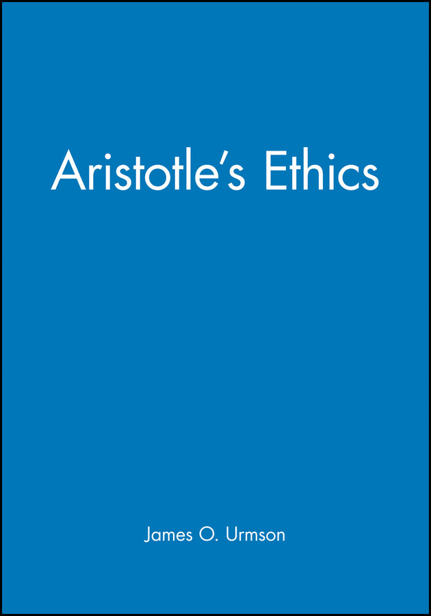 Aristotle?s Ethics (Paperback / softback) 9780631159469