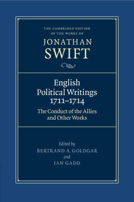 English Political Writings 1711–1714; 'The Conduct of the Allies' and Other Works (Paperback / softback) 9781009160483