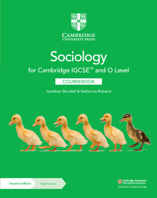 Cambridge IGCSE™ and O Level Sociology Coursebook with Digital Access (2 Years) (Multiple-component retail product) 9781009282963