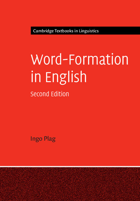 Word-Formation in English (Hardback) 9781107172098