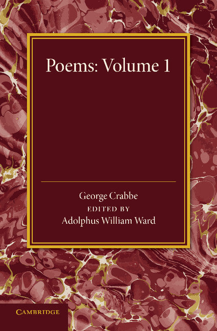Poems: Volume 1 (Paperback / softback) 9781107432673