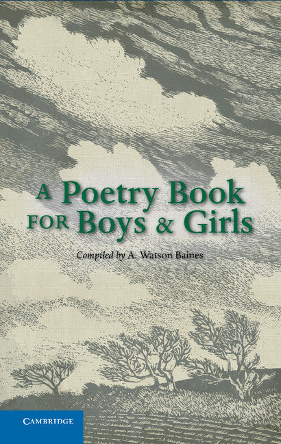 A Poetry Book for Boys and Girls (Paperback / softback) 9781107440623