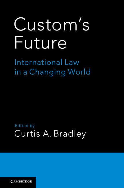 Custom's Future; International Law in a Changing World (Paperback / softback) 9781107443105