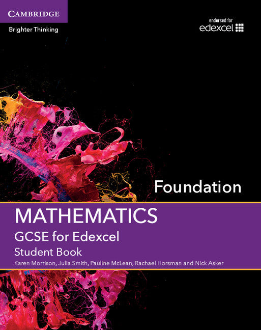 GCSE Mathematics for Edexcel Foundation Student Book (Paperback / softback) 9781107448025