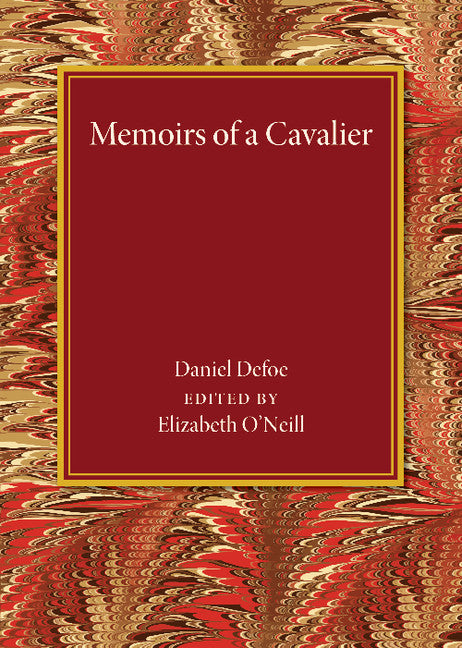 Memoirs of a Cavalier (Paperback / softback) 9781107451001