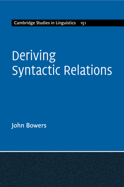 Deriving Syntactic Relations (Paperback / softback) 9781107480650