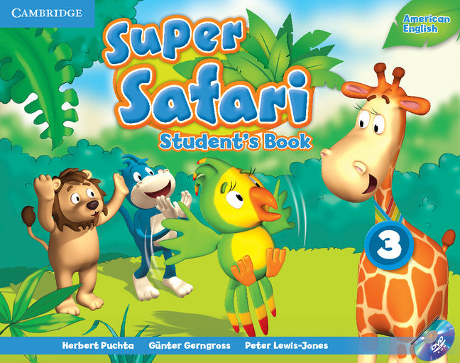 Super Safari American English Level 3 Student's Book with DVD-ROM (Multiple-component retail product, part(s) enclosed) 9781107482173