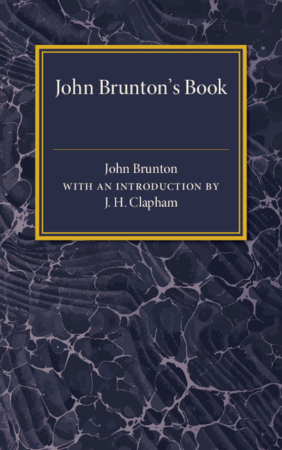John Brunton's Book (Paperback / softback) 9781107511712