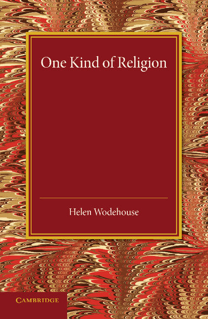One Kind of Religion (Paperback / softback) 9781107638860