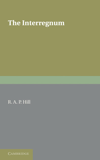 The Interregnum (Paperback / softback) 9781107648104