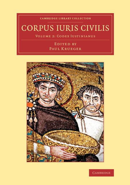 Corpus iuris civilis (Paperback / softback) 9781108071260