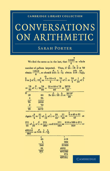 Conversations on Arithmetic (Paperback / softback) 9781108075350