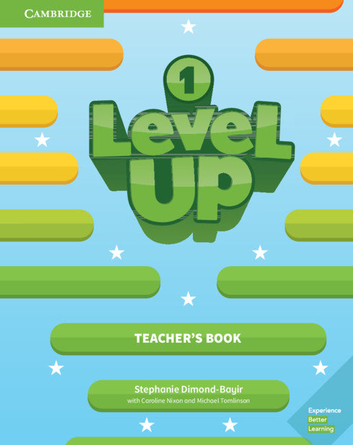 Level Up Level 1 Teacher's Book (Spiral bound) 9781108413695