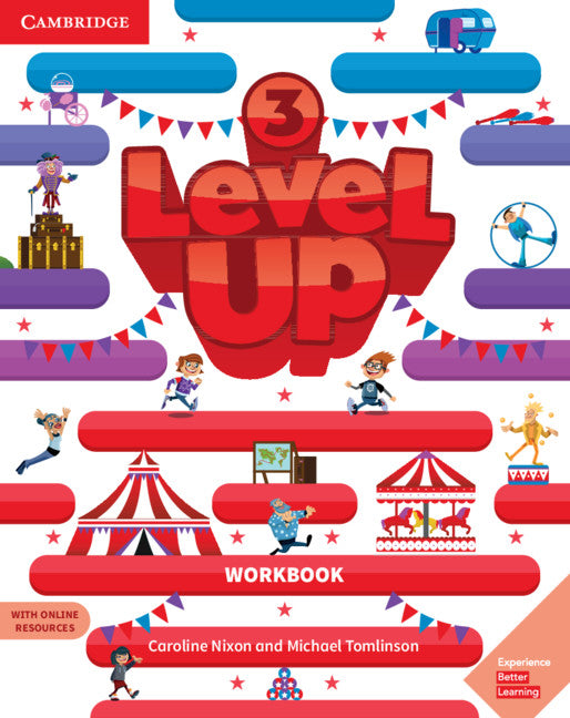 Level Up Level 3 Workbook with Online Resources and My Home Booklet (Multiple-component retail product) 9781108414777