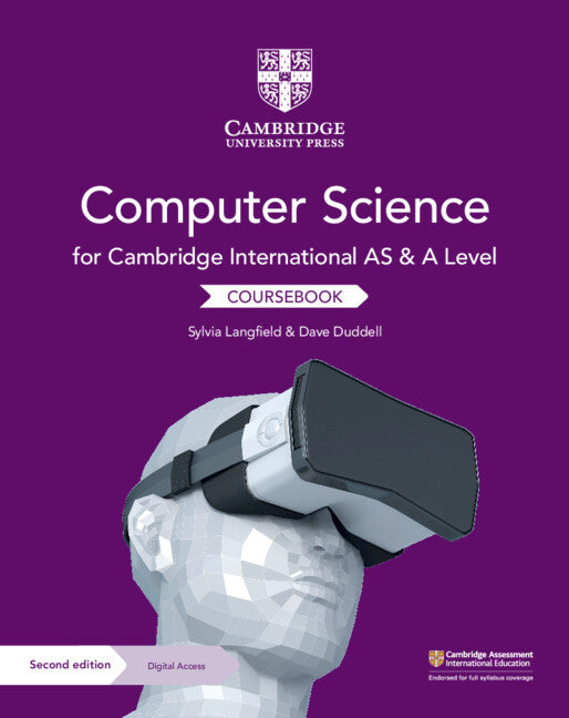 Cambridge International AS and A Level Computer Science Coursebook with Digital Access (2 Years) (Multiple-component retail product) 9781108568326