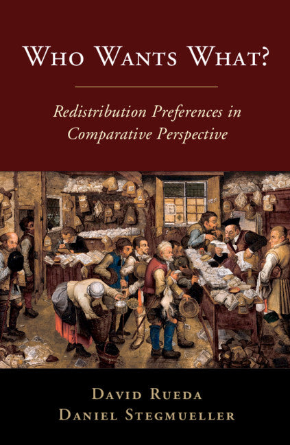 Who Wants What?; Redistribution Preferences in Comparative Perspective (Paperback / softback) 9781108723435