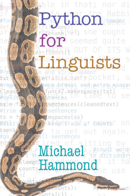 Python for Linguists (Paperback / softback) 9781108737074
