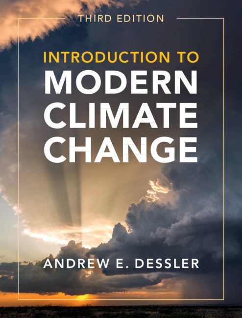 Introduction to Modern Climate Change (Hardback) 9781108840187