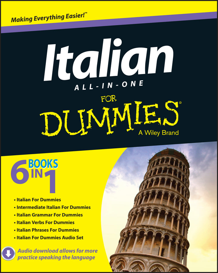 Italian All–in–One For Dummies (Paperback / softback) 9781118510605
