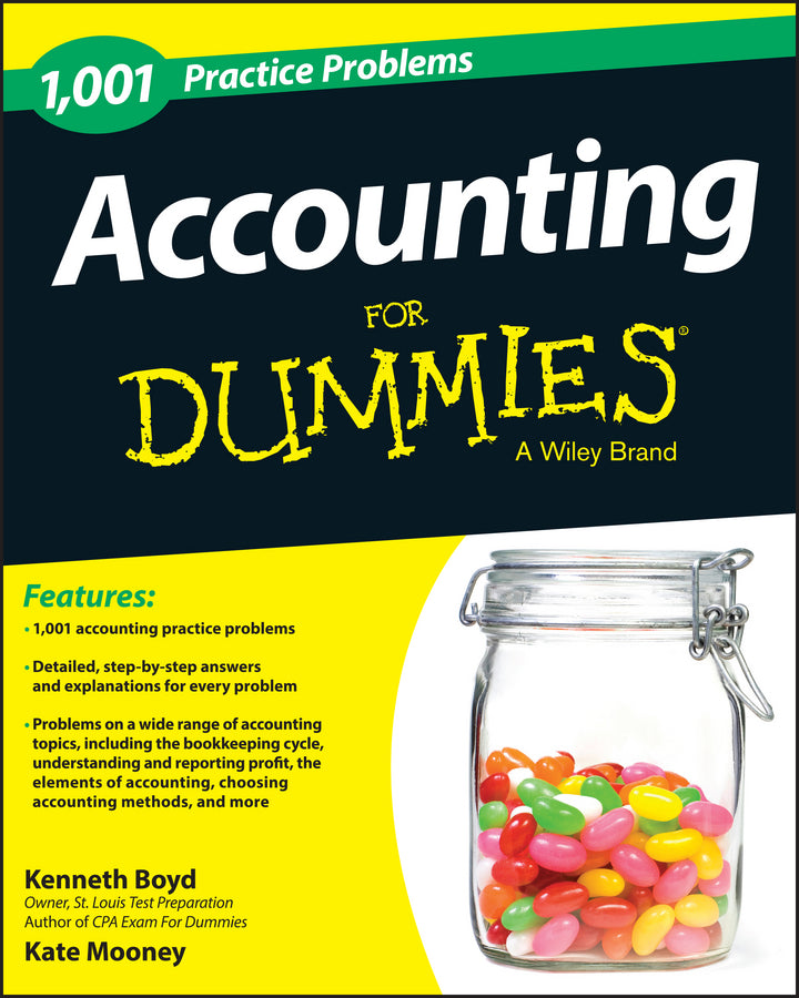 Accounting: 1,001 Practice Problems For Dummies (Paperback / softback) 9781118853283
