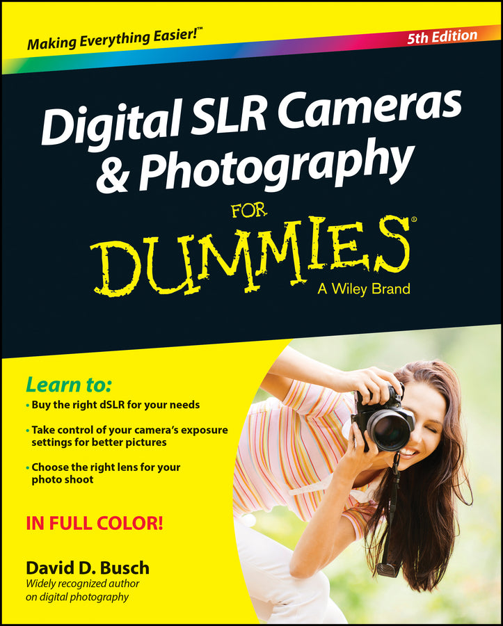 Digital SLR Cameras & Photography For Dummies, 5e (Paperback / softback) 9781118951293