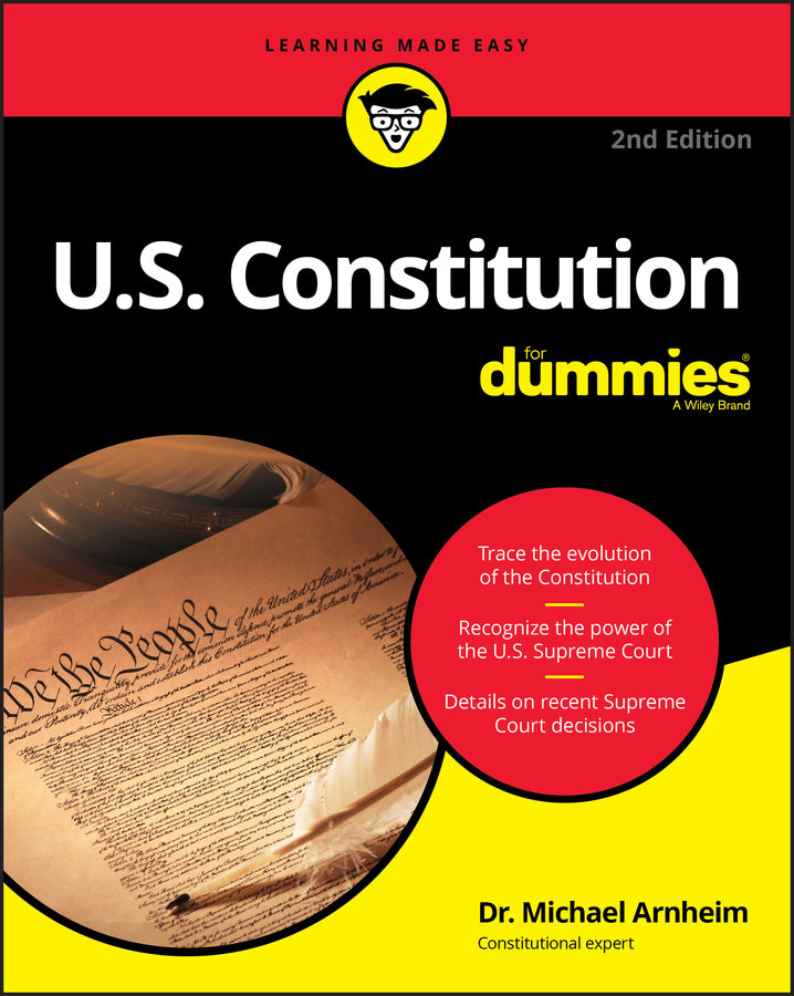 U.S. Constitution For Dummies, 2nd Edition (Paperback / softback) 9781119387299
