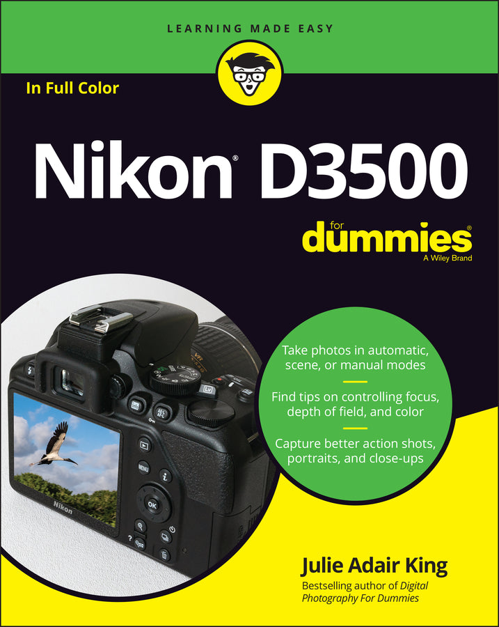 Nikon D3500 For Dummies (Paperback / softback) 9781119561835