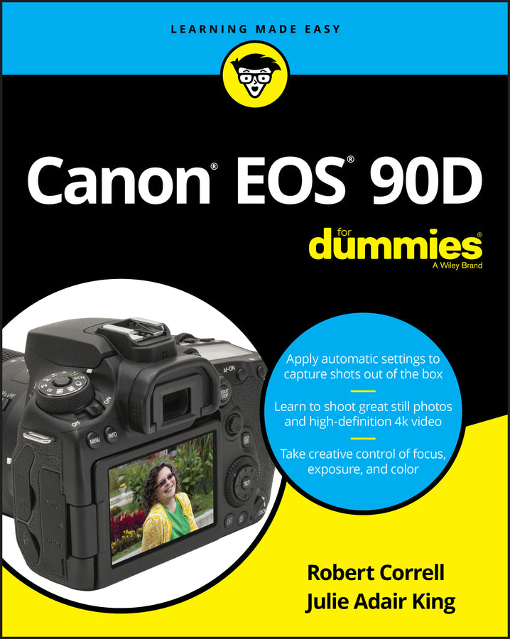 Canon EOS 90D For Dummies (Paperback / softback) 9781119674672