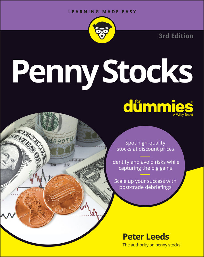 Penny Stocks For Dummies, 3rd Edition (Paperback / softback) 9781119828860