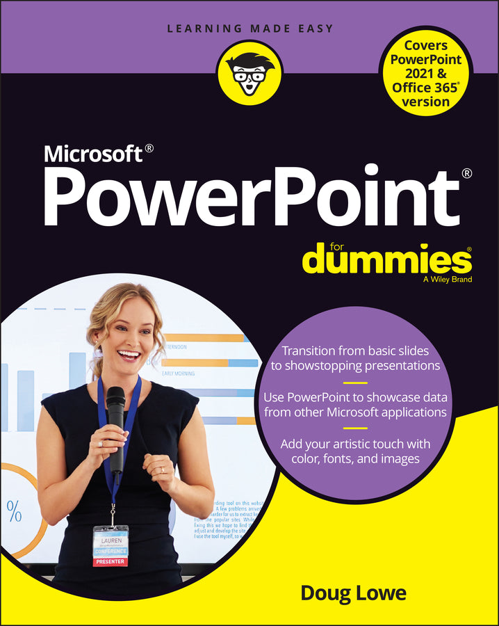 PowerPoint For Dummies, Office 2021 Edition (Paperback / softback) 9781119829140