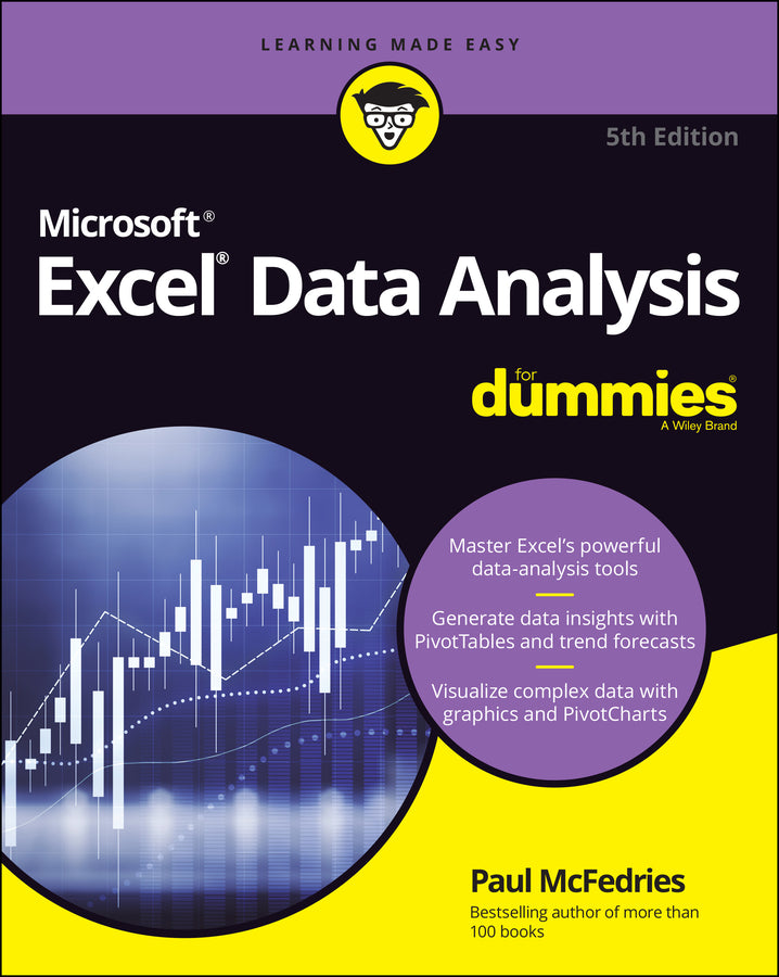 Excel Data Analysis For Dummies, 5th Edition (Paperback / softback) 9781119844426