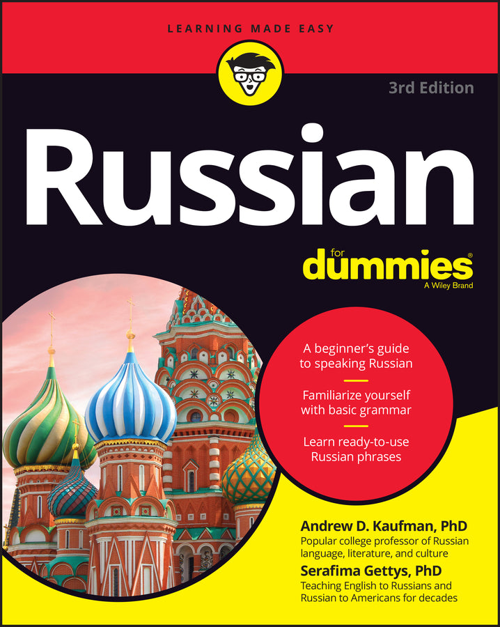 Russian For Dummies, 3rd Edition (Paperback / softback) 9781119868606