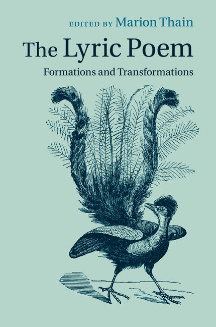 The Lyric Poem; Formations and Transformations (Paperback / softback) 9781316619711