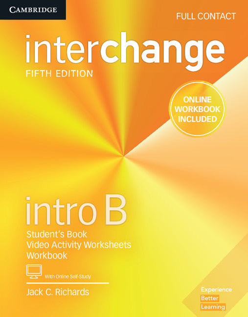 Interchange Intro B Full Contact with Online Self-Study and Online Workbook (Multiple-component retail product) 9781316622988