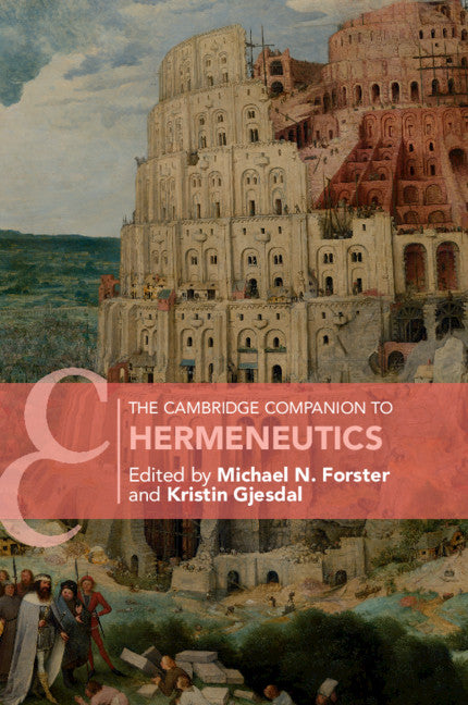 The Cambridge Companion to Hermeneutics (Paperback / softback) 9781316638170