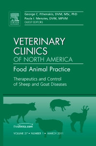 Therapeutics and Control of Sheep and Goat Diseases, An Issue of Veterinary Clinics: Food Animal Practice (Hardback) 9781455705221