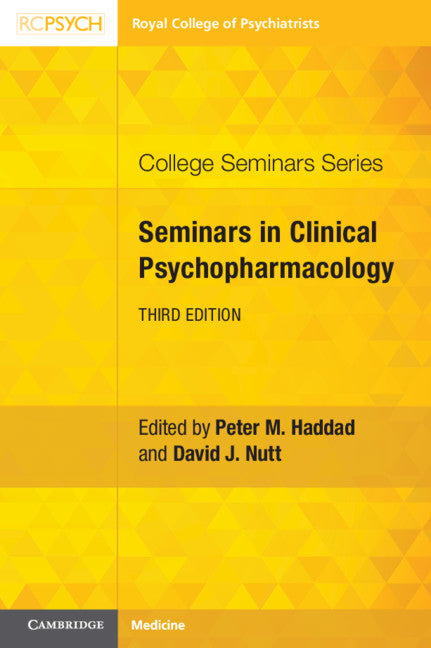 Seminars in Clinical Psychopharmacology (Paperback / softback) 9781911623458