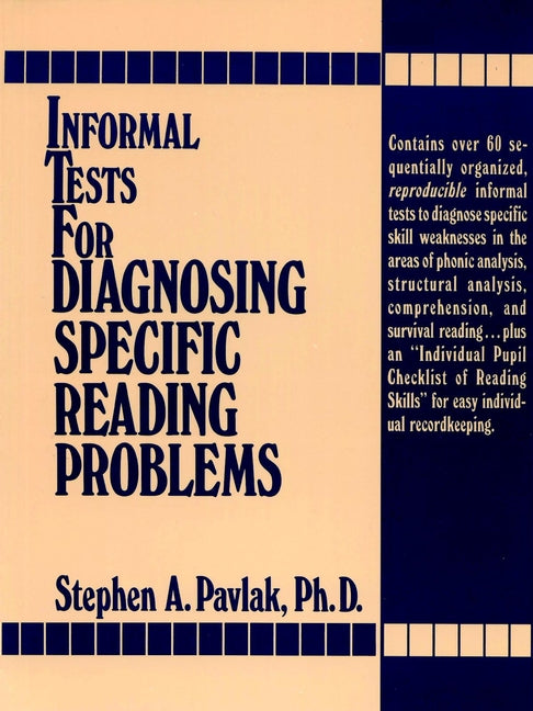 Informal Tests for Diagnosing Specific Reading Problems (Paperback / softback) 9780134648019