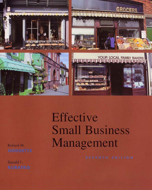 Effective Small Business Management (Paperback / softback) 9780470003435