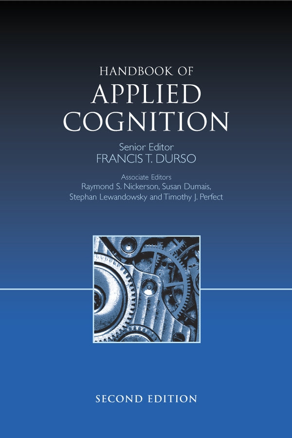 Handbook of Applied Cognition (Hardback) 9780470015346