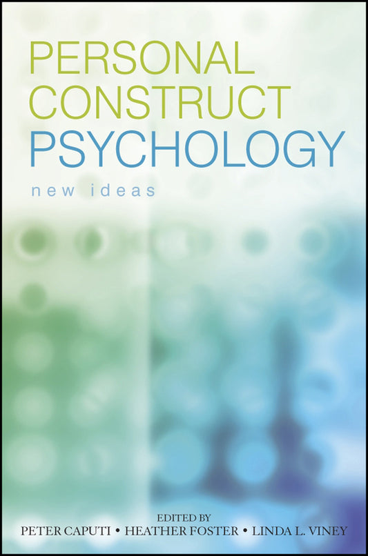Personal Construct Psychology; New Ideas (Paperback / softback) 9780470019436