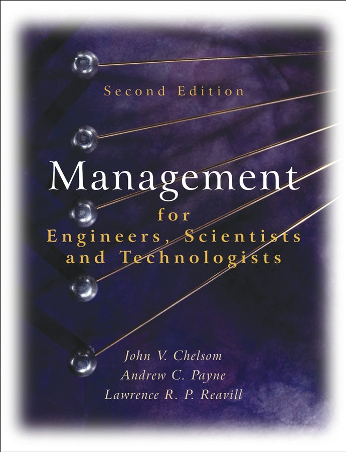 Management for Engineers, Scientists and Technologists (Paperback / softback) 9780470021262