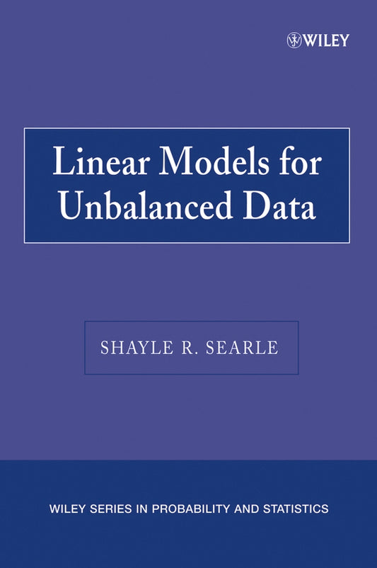 Linear Models for Unbalanced Data (Paperback / softback) 9780470040041