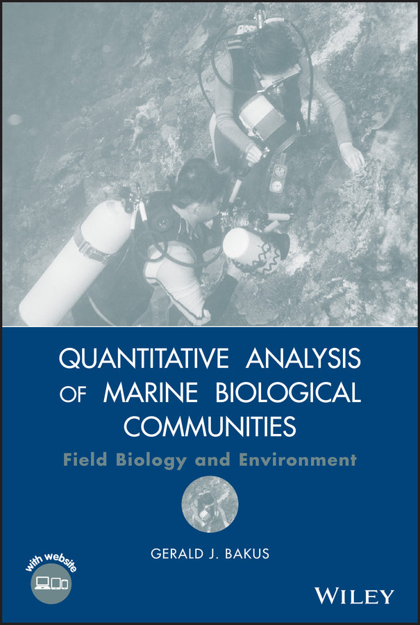 Quantitative Analysis of Marine Biological Communities; Field Biology and Environment (Hardback) 9780470044407