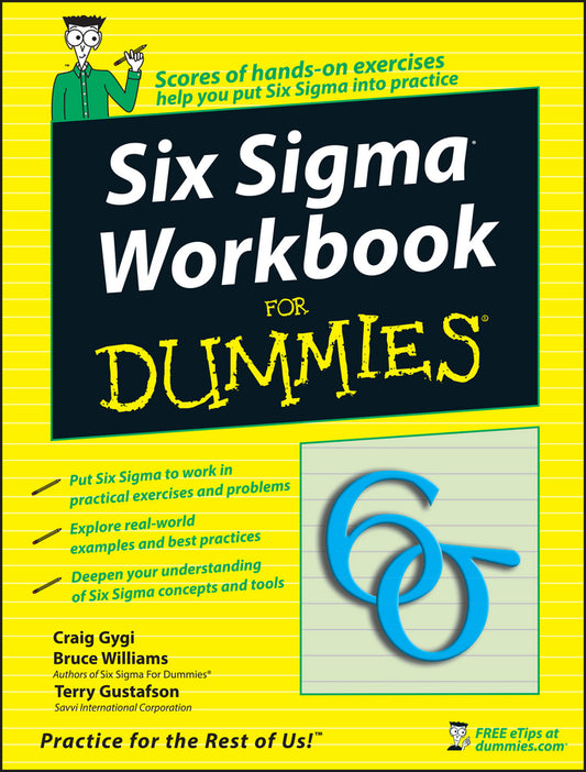 Six Sigma Workbook For Dummies (Paperback / softback) 9780470045190