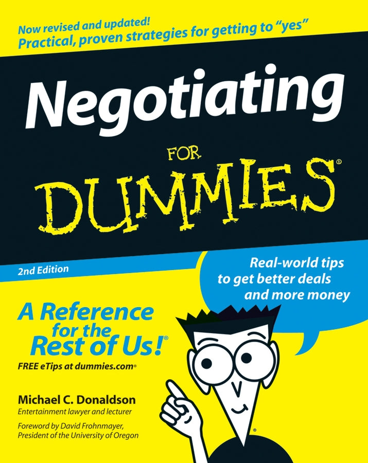 Negotiating For Dummies (Paperback / softback) 9780470045220